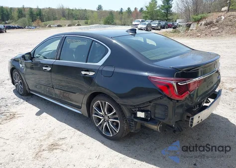 2018 Acura Rlx Sport Hybrid Advance Package from USA, damaged, VIN JH4KC2F9XJC000524